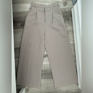 Wide leg dress pants
